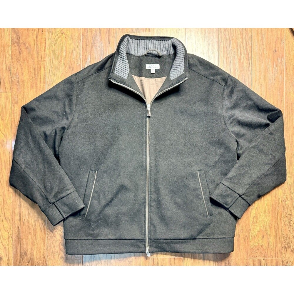 Peter Millar Westport Wool Cashmere Jacket Black XXL